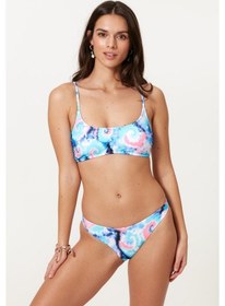 Resim Pierre Cardin Askılı Büstiyer Bikini Takım 217203 Batik Desenli Çok Renkli 