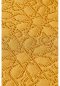 Resim Karaca Home Back To Basic Hardal Tek Kişilik Yatak Örtüsü Hardal 