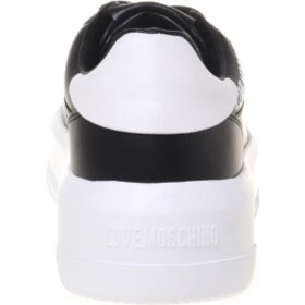 Resim Love Moschino Siyah - Beyaz Kadın Sneaker JA15525G0M 
