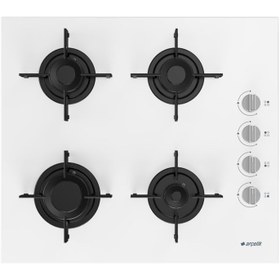 Resim Arçelik OCD T 601-1 EB 60 cm Beyaz Cam Ankastre Ocak 