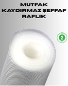Resim shopwave Kaydırmaz şeffaf raflık çekmece örtüsü 45x300 cm 