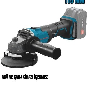 Resim Catpower 4132 Kömürsüz Akülü 20V Li-ion Akü Ve Şarj Aleti Hariç Avuç Taşlama 