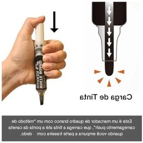 Resim Kolay Kuruyan Siyah Tahta Kalemi - 2.5 Mm Yuvarlak Uç 103 Ivory 