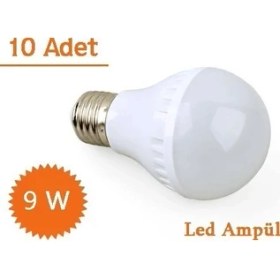Resim Pazariz Wildlebend 9W Enerji Tasarruflu LED Ampul ( 10 Adet ) 