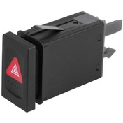 Resim Taycarex Volkswagen Passat B5 Dörtlü Sinyal Flaşör Anahtarı Düğmesi 1998-2005 7 Pin 
