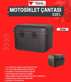 Resim Genel Markalar TİEN TİCARİ - Servis Çantası 110 Litre Motosiklet Pizza Çantası 