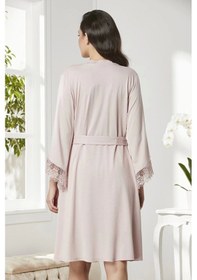 Resim Pierre Cardin P5040 Bayan Penye Gecelik Sabahlık Pudra 