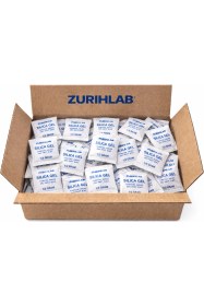 Resim Kimya Lab ZURIHLAB Silikajel Nem Alıcı 25Gr. - Poşetli Küf Önleyici - 100 Adetlik Paket 