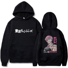 Resim GALASHOP Sanzu Haruchiyo Tokyo Revengers Harajuku Hoodie 