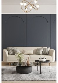 Resim Modalife Bendis Üçlü Mekanızmalı Koltuk Krem 