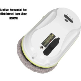 Resim Renklime Cam Silme Robotu Uzaktan Kumandalı Sıvı Püskürtmeli Yüksek Teknoloji ile Güvenli Temizlik 