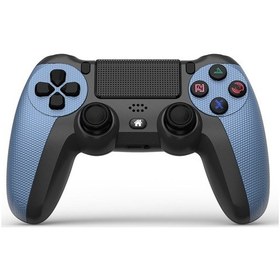Resim Km048 Ps4 Kablosuz Oyun Kolu 4.0 Kablosuz Denetleyici Mavi 
