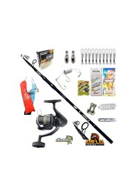 Resim Revenger Rv-55 Oslo Carp-x 390cm 3,5lbs Profesyonel Surf Kıyı Olta Takımı Seti 