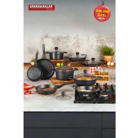 Resim Kahramanlar Motto 16 Parça Döküm Çeyiz Seti 