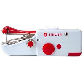 Resim Singer 220012155 El Dikiş Makinesi Beyaz - Kırmızı 