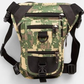 Resim Lederax Motorcu Çok Cepli Bacak Çantası LD338 