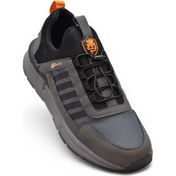 Resim Mp 2052 Rahat Ortopedik Taban Günlük Erkek Spor Ayakkabı Ortopedik Taban Füme 