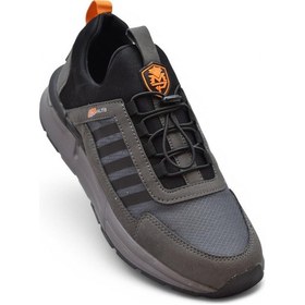 Resim Mp 2052 Rahat Ortopedik Taban Günlük Erkek Spor Ayakkabı Ortopedik Taban Füme 