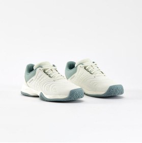 Resim Decathlon Çocuk Bağcıklı Tenis Ayakkabısı - Beyaz/kil Rengi - 35/39 Numara - Ts Strong Jr 