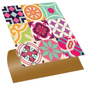 Resim Tink KENDİNDEN YAPIŞKANLI COLORFUL DESENLİ PVC KARO 30X30 CM 