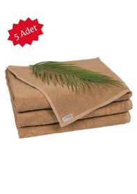 Resim Otel Tipi 90 150 Cm Sauna - Spa - Plaj Havlusu 600 Gr 5 Adet 