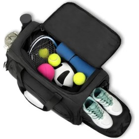 Resim İçten Spor, Omuz Askılı, Önü Cepli Spor Çantası- Seyahat Çantası 