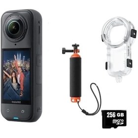 Resim Insta360 X5 Dalış Paketi 256 Gb Micro Sd 