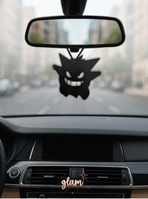 Resim GLAM DEKORASYON Araba Dikiz Aynası Süsü, Gengar Araç Dekor, PLA Materyal 