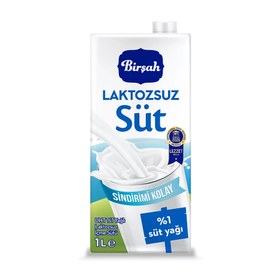 Resim Birşah Laktozsuz Süt 1 L 