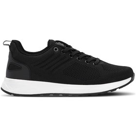 Resim Slazenger TRIPS I Kadın Siyah / Beyaz Sneaker | Unisex 