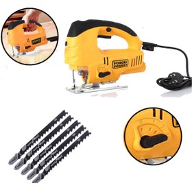 Resim Forces Power Germany X-torq Otomatik Şanzıman 3200 W Dekupaj Testere Profesyonel 5 Adet Testere 