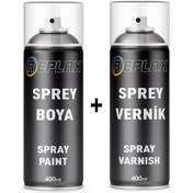 Resim Hyundai Accent EB Ebony Siyah Sprey Rötuş Boyası+Sprey Vernik 