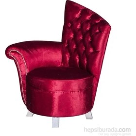 Resim İkili Aşk Koltuğu - Şarap Kırmızı 