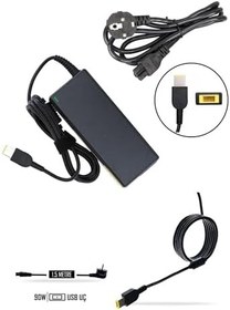 Resim Notebook Adaptör - Şarj Aleti - PRS-044-90W - Thinkpad L450 Type 20ds Muadili ile uyumlu 