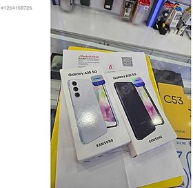 Resim YUKSELEN DEN KAPALİ KUTU SAMSUNG A35 256 GB TELEKOMDAN ALİNMA 