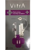 Resim Vitra Plus İç Takım 3/6 Lt Çift Kademe 330b4110 Beyaz 