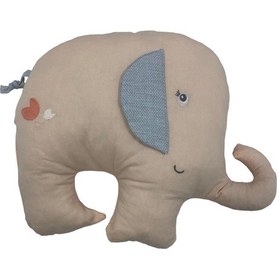 Resim Bibaby Biorganic Chubby Elephant Yastık 72227 Somon 