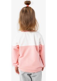 Resim Breeze Kız Çocuk Sweatshirt Tavşan Nakışlı 1-4 Yaş, Somon (541263491) 