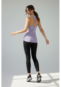 Resim Scorp Aura Sırt Detaylı Kadın Spor Atlet Lila Renkli 