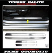 Resim Vw Passat B8 Krom İç Kapı Eşiği 4 Prç P.Çelik 2014-2019 Arası 