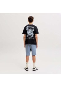 Resim Jack&jones Gordon Archive Sweat Shorts Mid Erkek Çocuk Mavi Şort 