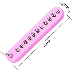 Resim Popüler Sepet Mini Anahtarlık, Çanta, Araba Için Çok Amaçlı Numaratör 