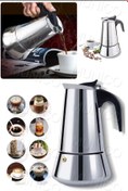 Resim Munico 200ml Paslanmaz Çelik Kahve Makinesi Moka Pot Şofben Kahve Makineleri Cezve Espresso Makinesi 