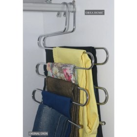 Resim 140 Krom Akıllı Pantolon Askısı 