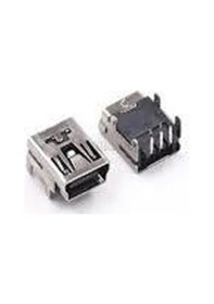 Resim 10 Adet Dişi Mini Usb Soket 10 Adet 5 Pin Dişi Konnektör 