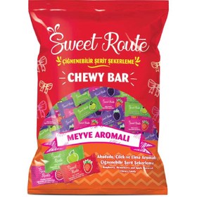 Resim Sweet Route Karışık Meyveli Yumuşak Şeker 500 G 
