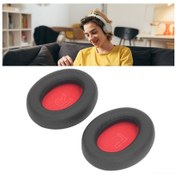 Resim Vkemall Anker Soundcore Life Q10/life 2 Neo Kulaklık İçin Protein Deri Yedek Külaklıklı, Yumuşak Hafıza Köpük, Gürültü Yalıtımı, Ses Kalitesi Artırıcı, Siyah-kırmızı 