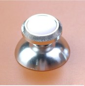 Resim Gümüş-jcd 1 Adet Renkli Alüminyum Metal 3d Analog Thumbsticks Mantar Joystick Kapağı Xbox 360 Denetleyicisi 
