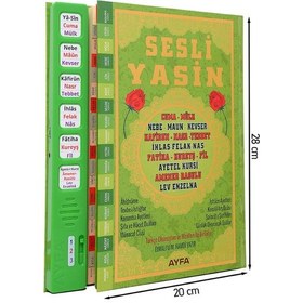 Resim Sesli Yasini Şerif - Rahle Boy - 224 Sayfa - Yeşil Renkli - Ayfa 
