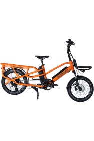 Resim Roxform Porto L Çift Bataryalı Elektrikli Kargo Bisikleti Bafang Hub Motor 60NM Tork Uzun Menzil 